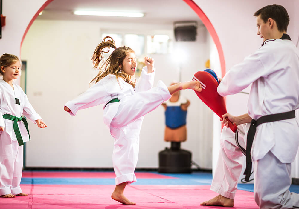 Children students training at World Martial Arts Center — photo 3
